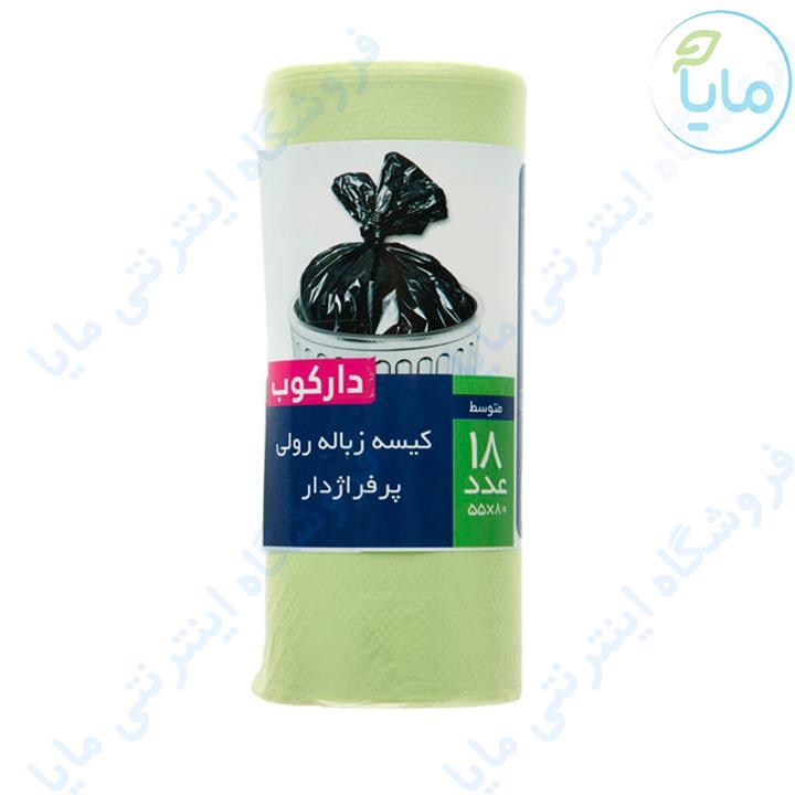 کیسه زباله دارکوب کد 700494 سایز متوسط Darkoob 700494 Garbage Bags Size Medium